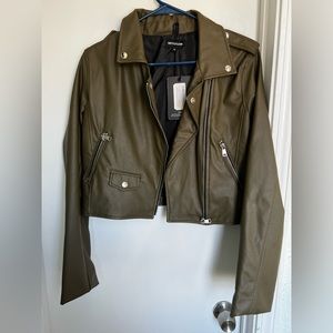 Green Leather Jacket